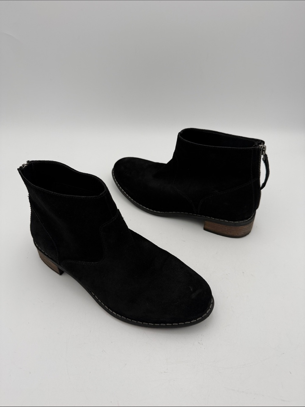 Skechers Black Interior Logo Slip-In Shoe women 8 casual retro office comfort